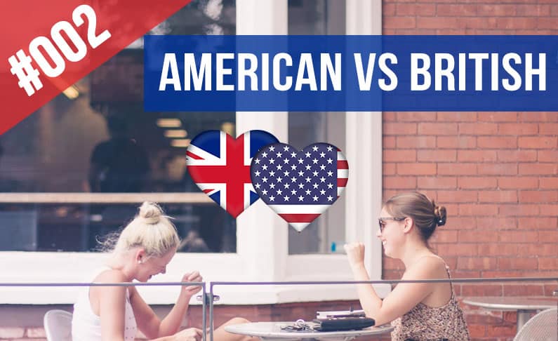 acento americano y britanico