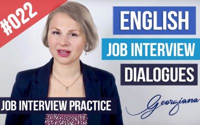 #022 Ejemplos Diálogos Entrevista de trabajo en Inglés