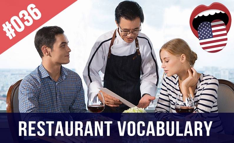 #036 Vocabulario de comida en inglés – Comer sano en un restaurante