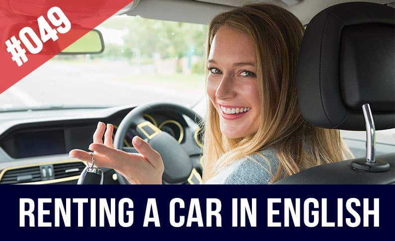 alquiler coches en inglés