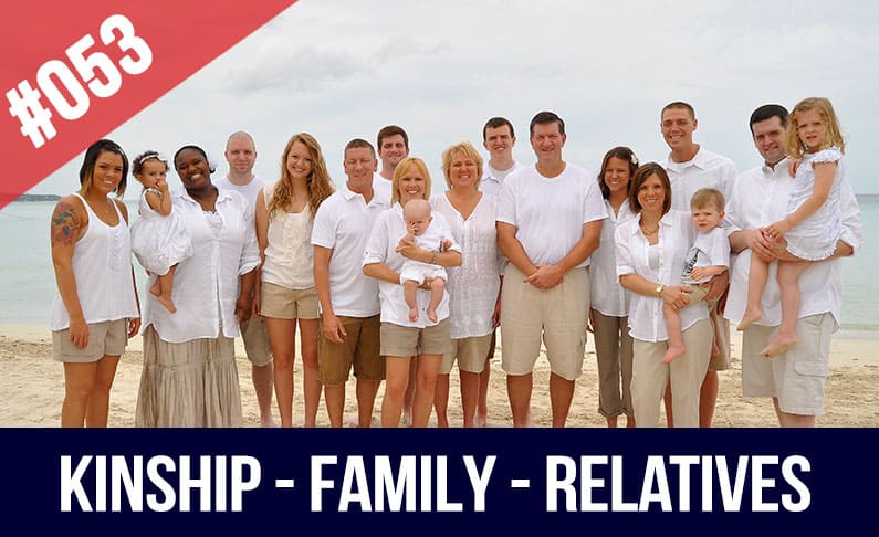 Vocabulario familia en inglés