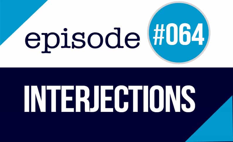 interjecciones en inglés