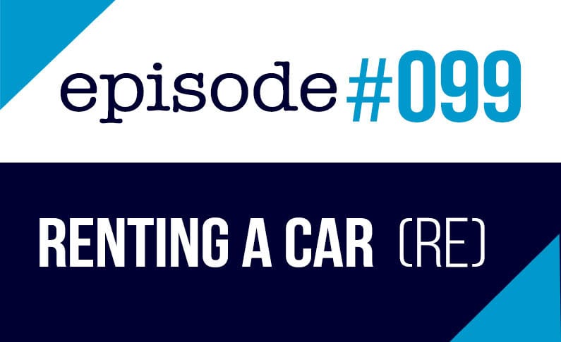 Cómo alquilar un coche en inglés