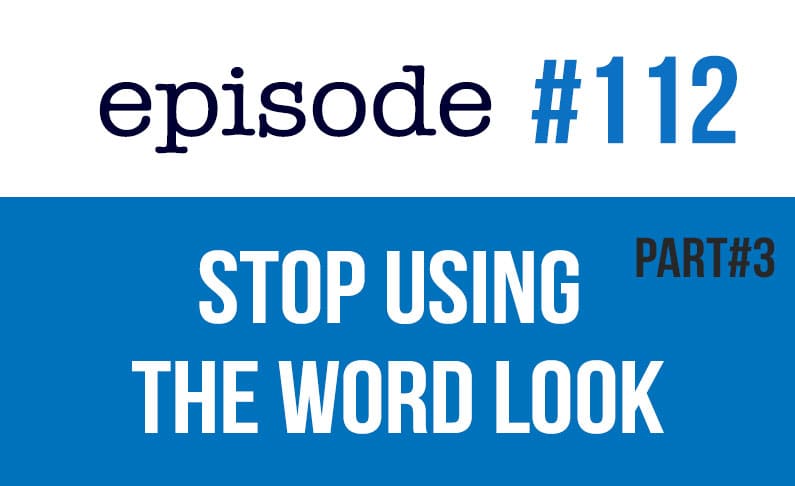 la palabra look en inglés