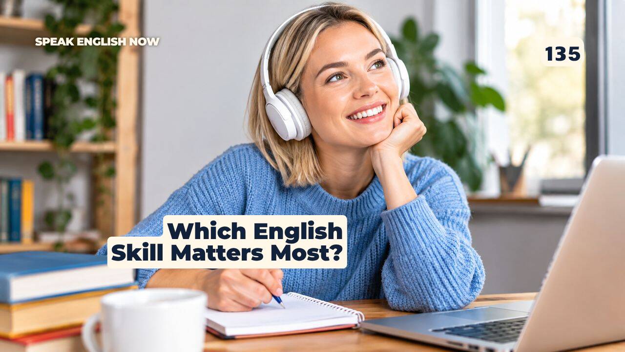 135 Leer, escribir, hablar o escuchar en inglés: ¿qué importa más?