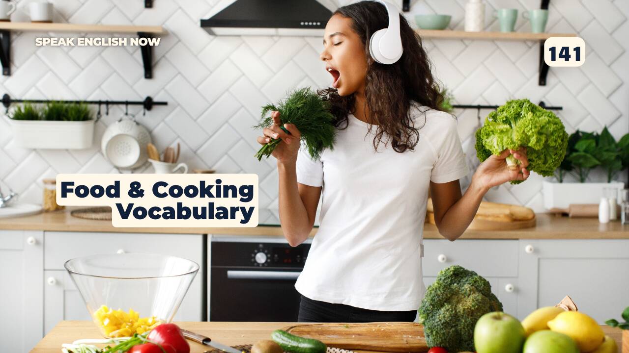 141 Vocabulario de comida y cocina en inglés