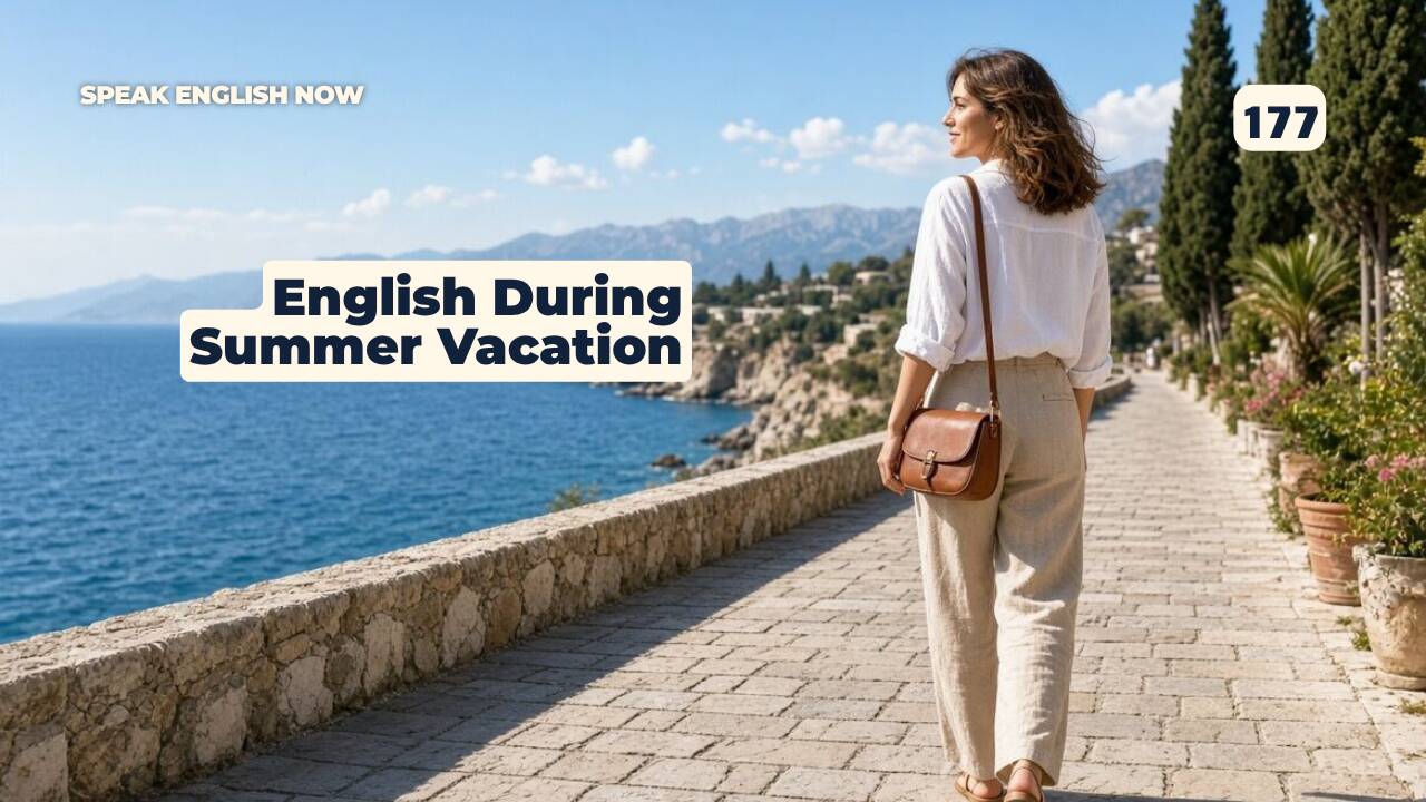 177 Aprender inglés durante las vacaciones de verano