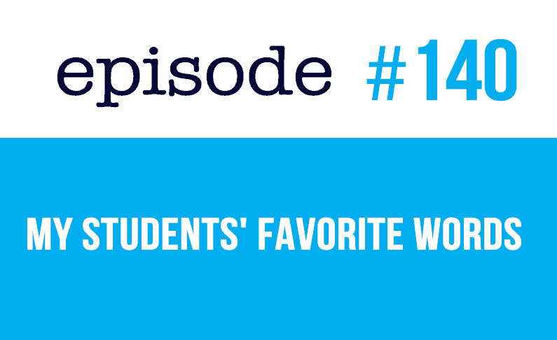 Palabras favoritas en inglés