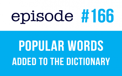 #166 Palabras populares en inglés añadidas al diccionario