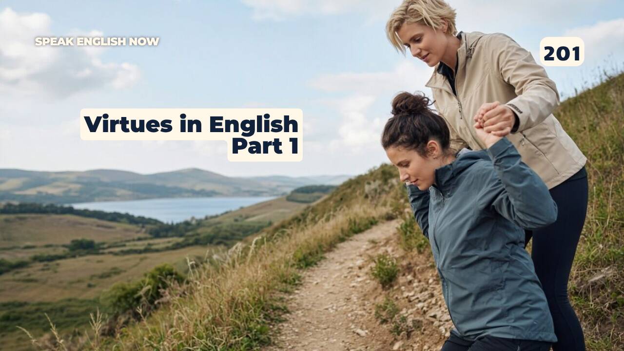 201 Virtudes en inglés — Parte 1