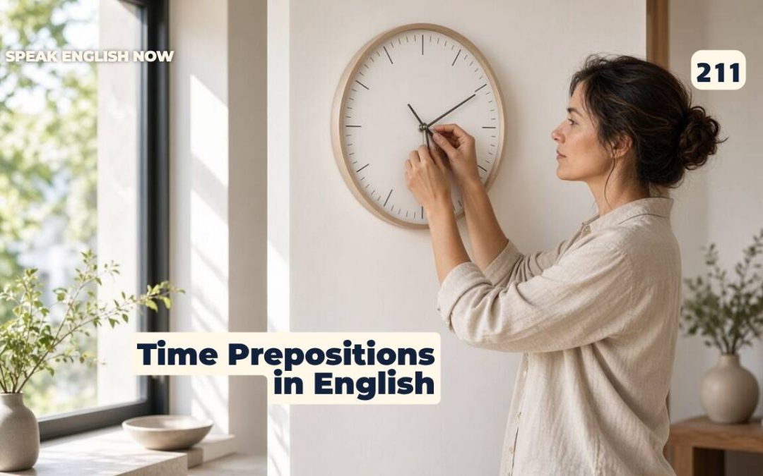 211 Preposiciones de tiempo en inglés