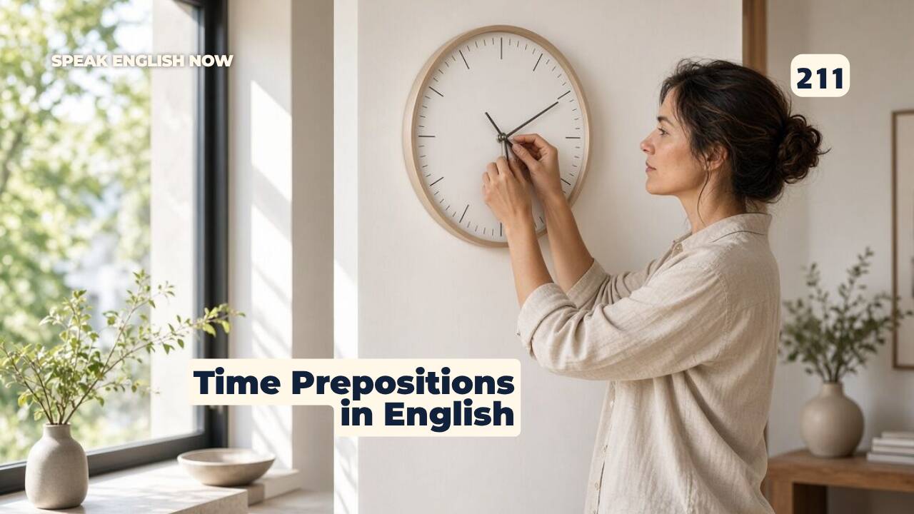 211 Preposiciones de tiempo en inglés