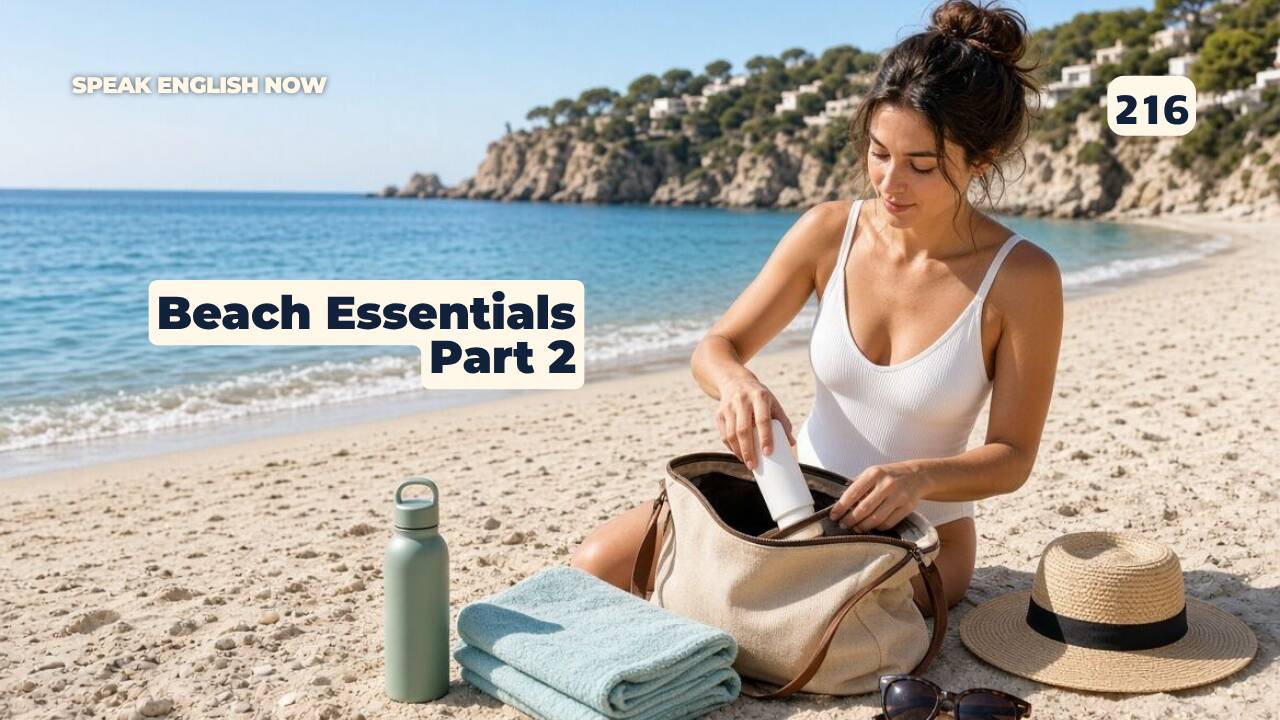 216 Qué llevar a la playa — Parte 2