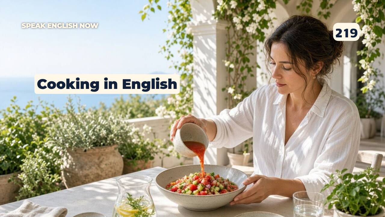 219 Cocinar en inglés