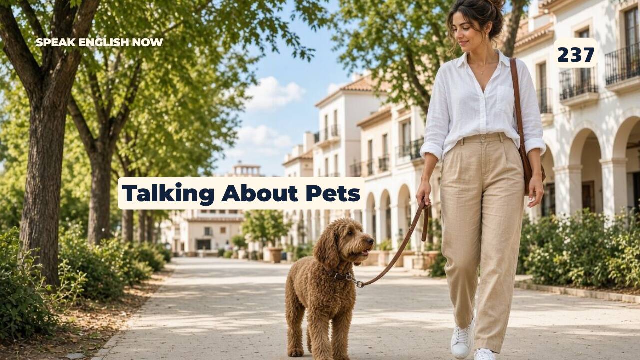 237 Hablar de mascotas en inglés