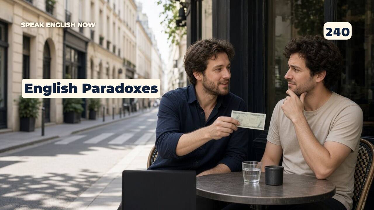 240 Paradojas en inglés y práctica de conversación