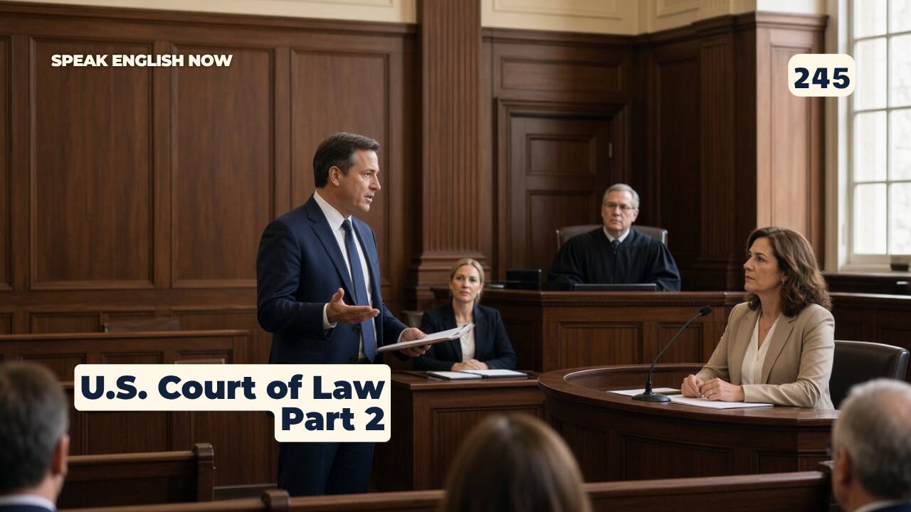 245 El tribunal de justicia en Estados Unidos — Parte 2