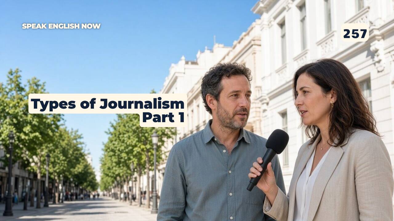 257 Diferentes tipos de periodismo — Parte 1