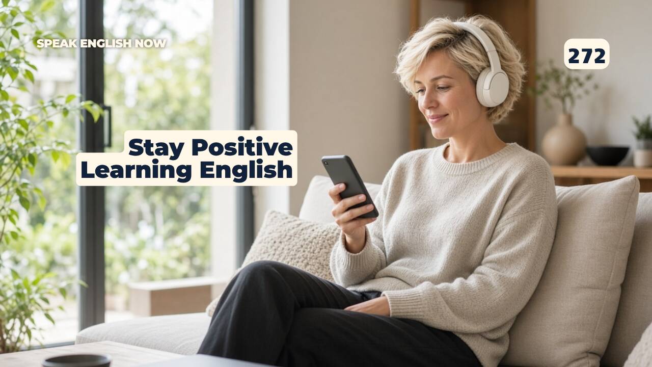272 Cómo ser más positivo al aprender inglés