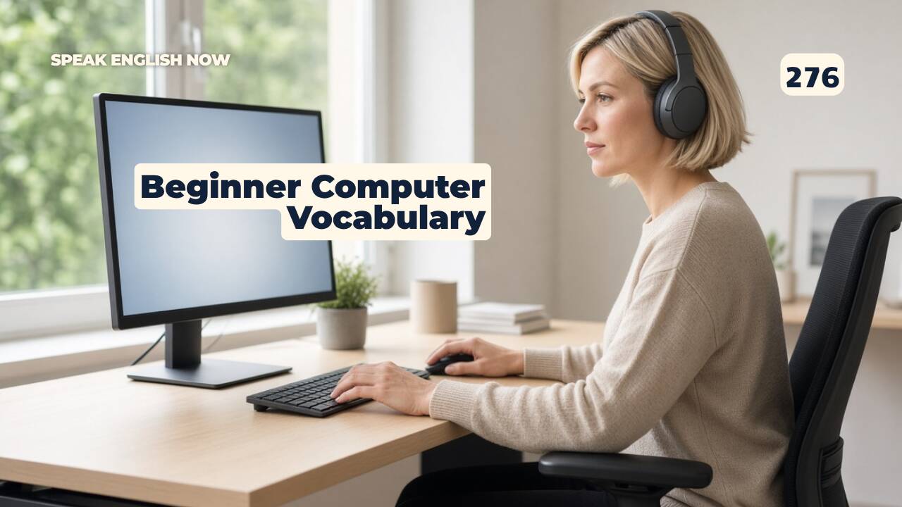 276 Vocabulario informático en inglés para principiantes
