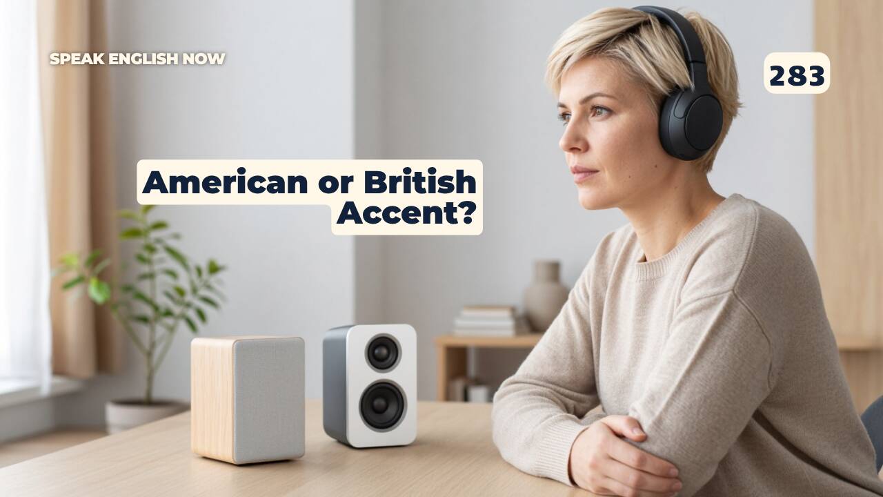 283 ¿Acento americano o británico? ¿Cuál te conviene?