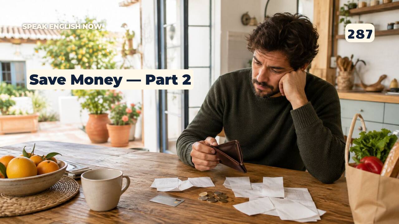 287 Cómo ahorrar dinero — parte 2