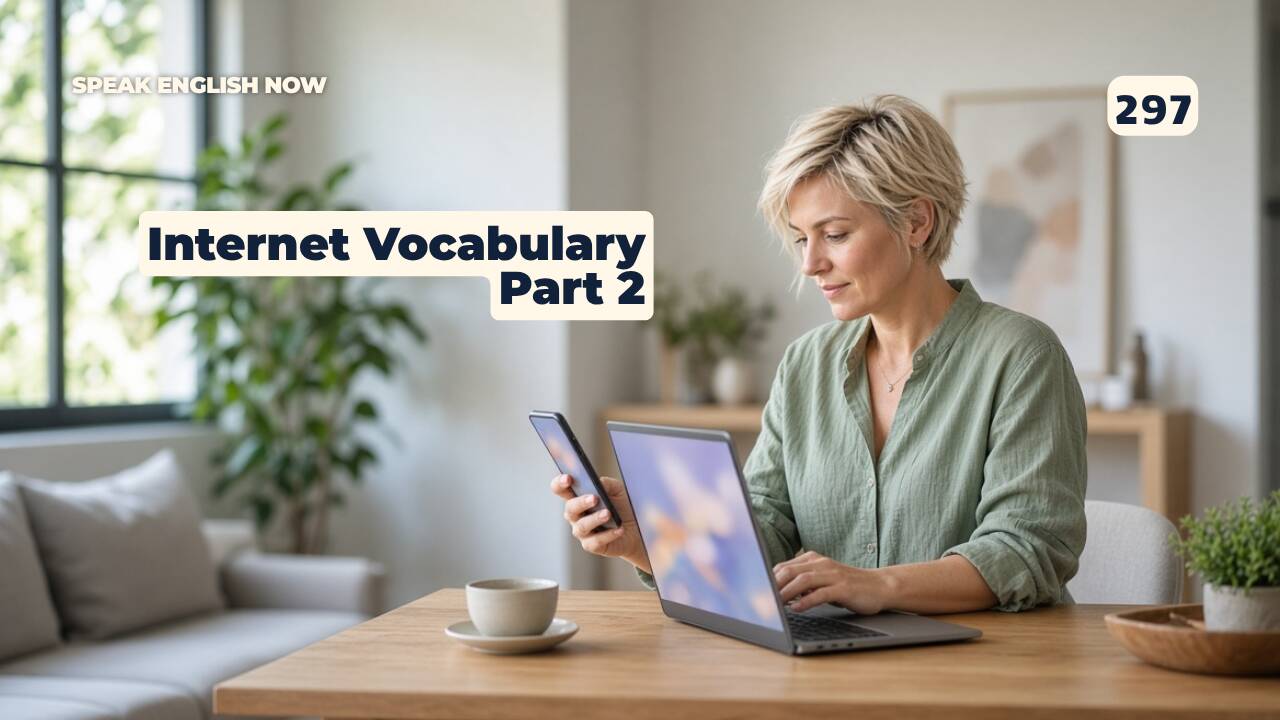 297 Vocabulario de Internet en inglés — parte 2