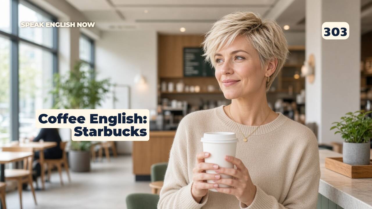 303 Hablar de café en inglés: Starbucks