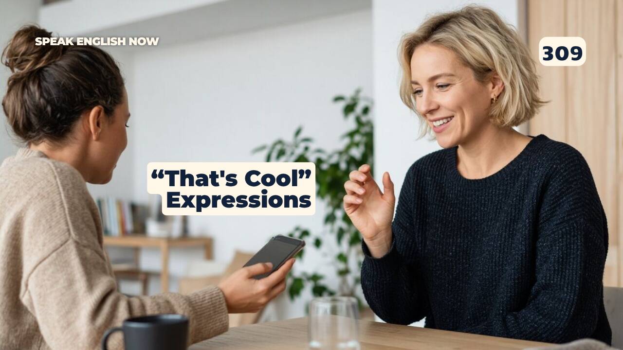 309 Expresiones en inglés: “That’s cool”