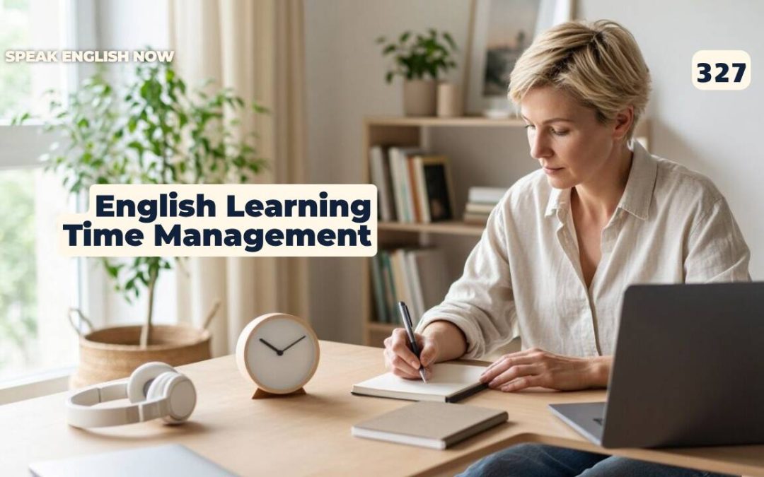327 Cómo gestionar el tiempo al aprender inglés