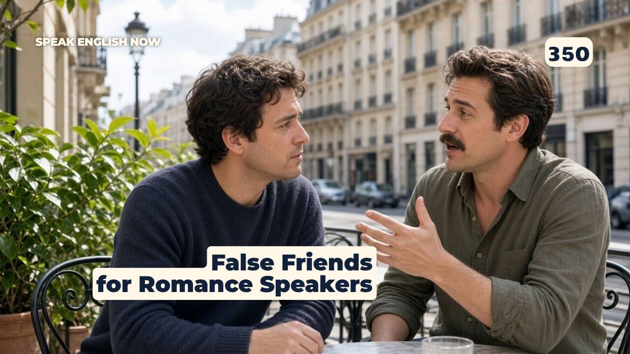 350 Falsos amigos en inglés para hablantes de lenguas romances