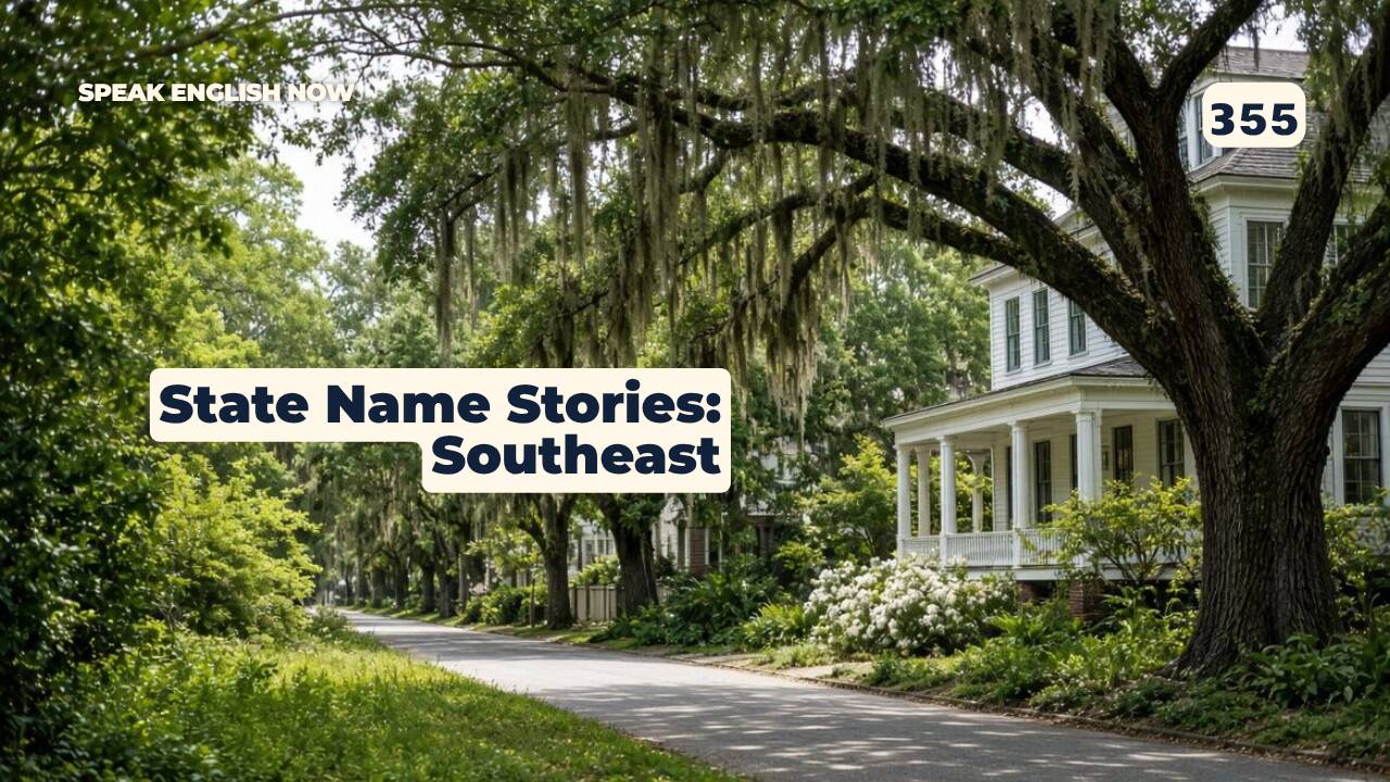 355 Historias sobre los nombres de los estados: sureste