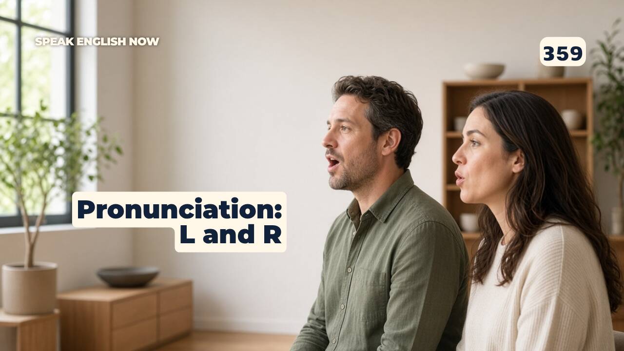 359 Pronunciación en inglés: L y R