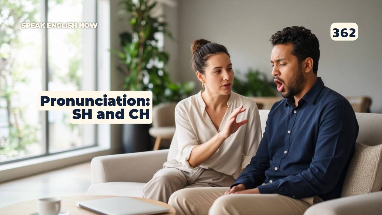 362 Pronunciación en inglés: sonidos SH y CH