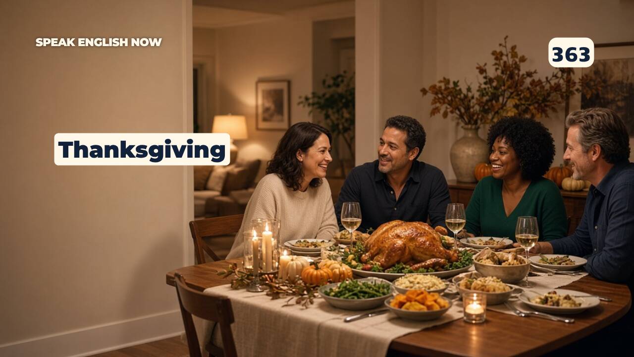 363 Thanksgiving 2025: tradición y vocabulario en inglés