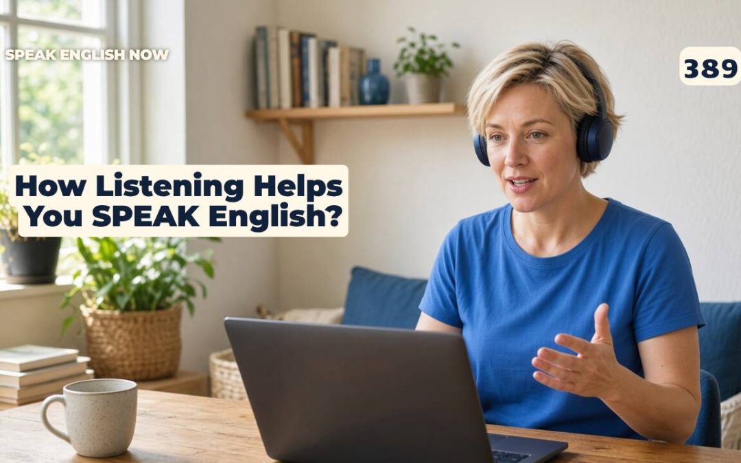 389 Cómo escuchar te ayuda a hablar inglés